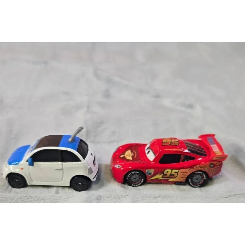 Disney Pixar Cars Frank Clutchenson and Lightning McQueen